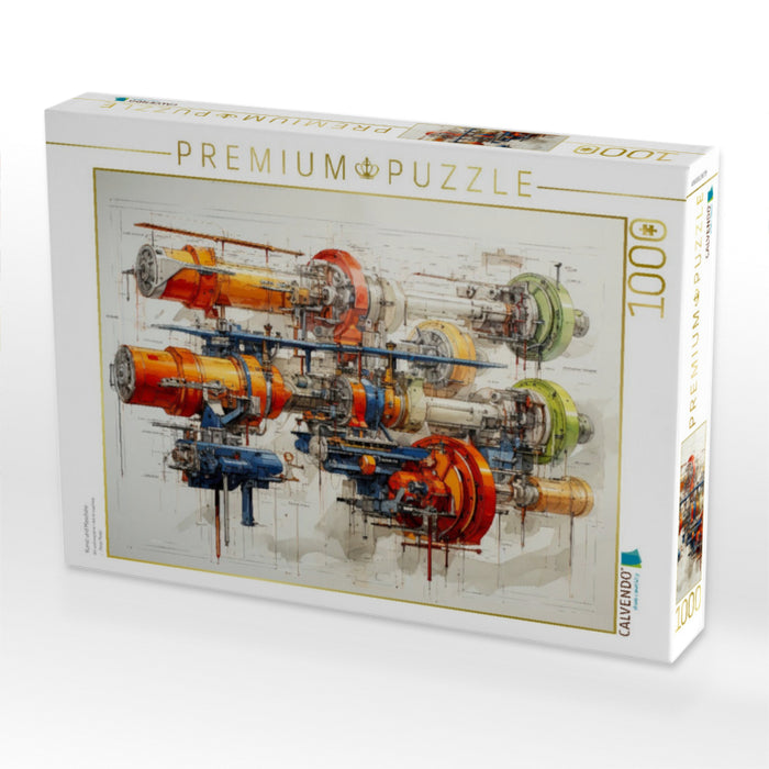 Kunst und Maschine - CALVENDO Foto-Puzzle'
