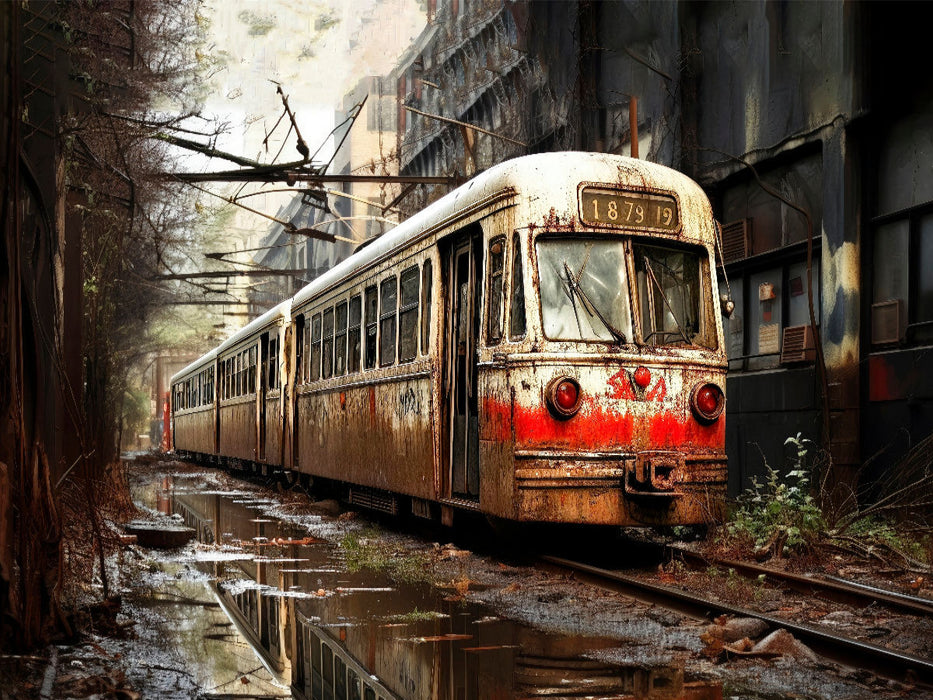 Straßenbahn - CALVENDO Foto-Puzzle'