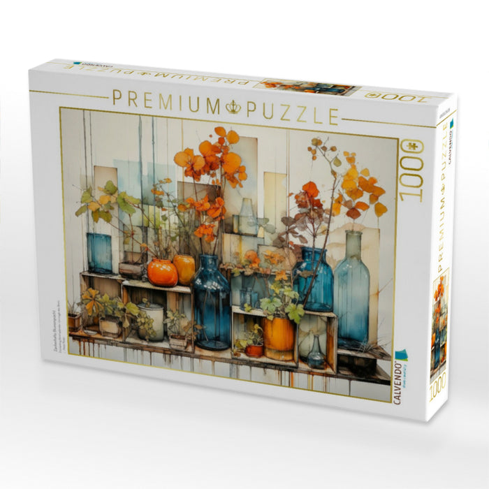 Zauberhafte Blumenpracht - CALVENDO Foto-Puzzle'