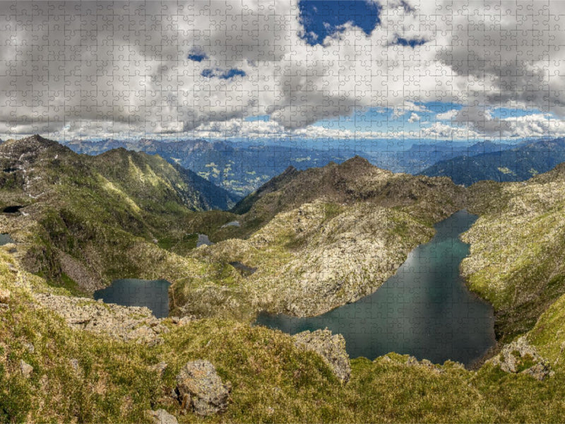 Spronser Seen bei Meran - CALVENDO Foto-Puzzle'
