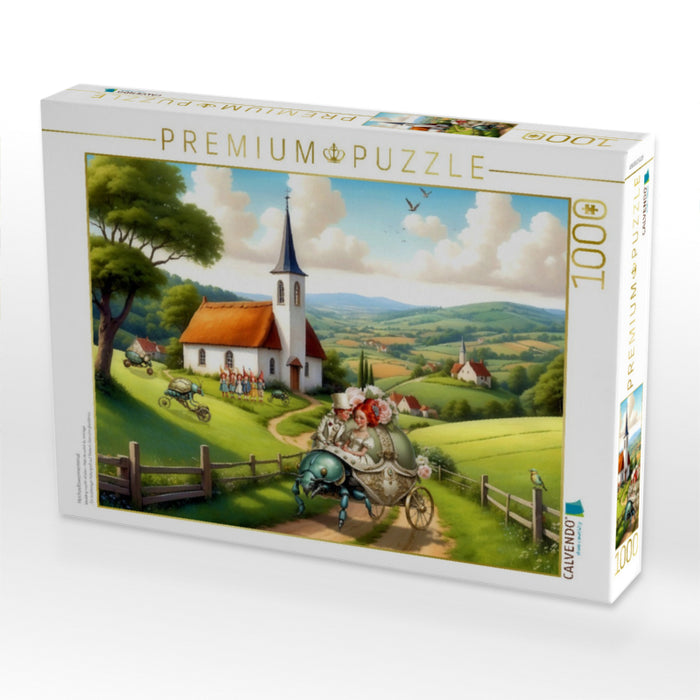 Hochzeitswonnemonat - CALVENDO Foto-Puzzle'