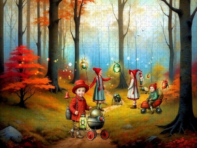 Laternenumzug - CALVENDO Foto-Puzzle'