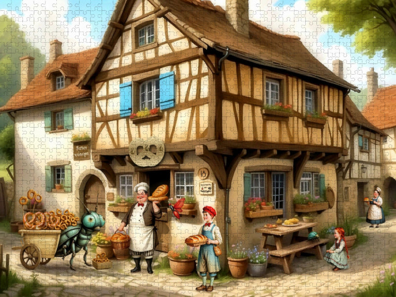 Der Brezelkäfer - CALVENDO Foto-Puzzle'