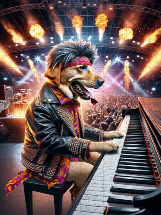 Jerry Lee Piano - CALVENDO Foto-Puzzle'