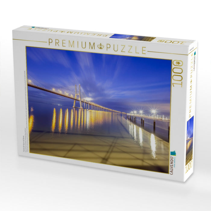 Ponte de Vasco da Gama - CALVENDO Foto-Puzzle'