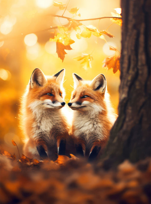 Herbstliebe - CALVENDO Foto-Puzzle'