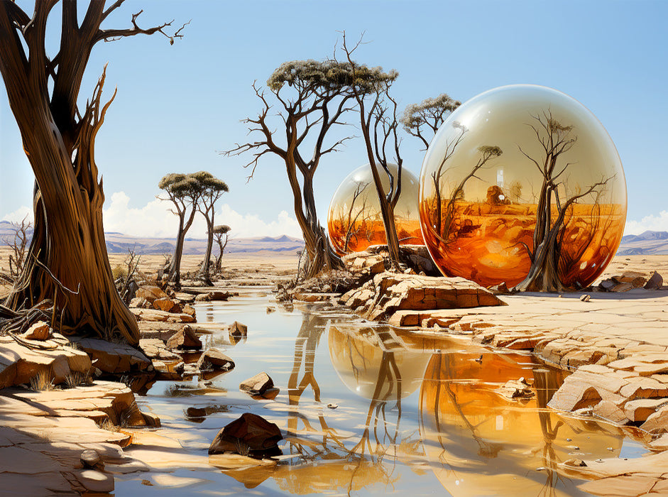Gelbe Kugeln - CALVENDO Foto-Puzzle'
