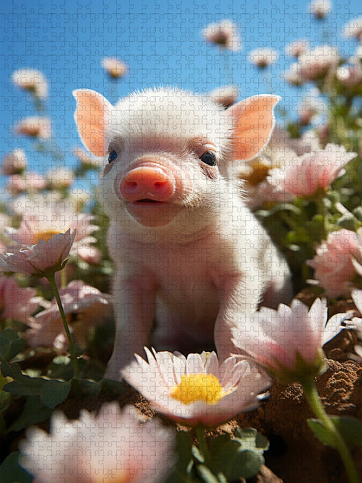 Auf der Sommerwiese - CALVENDO Foto-Puzzle'