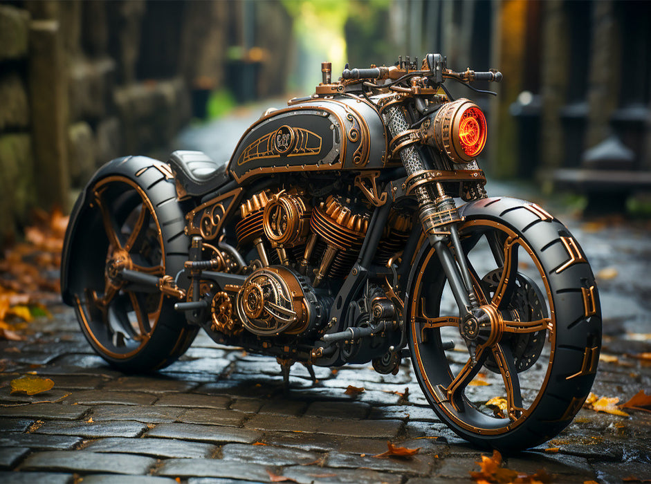 Räderwerk Racer - CALVENDO Foto-Puzzle'