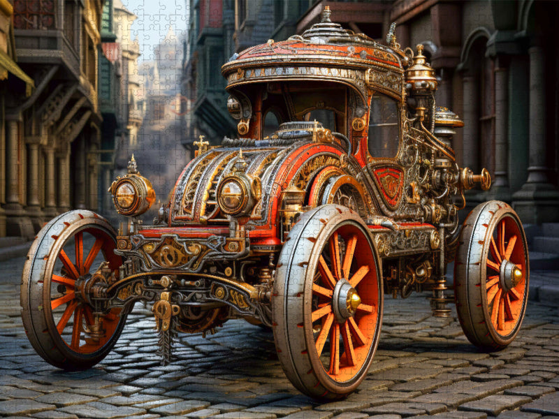 Dampfgeflüster Gleiter - CALVENDO Foto-Puzzle'