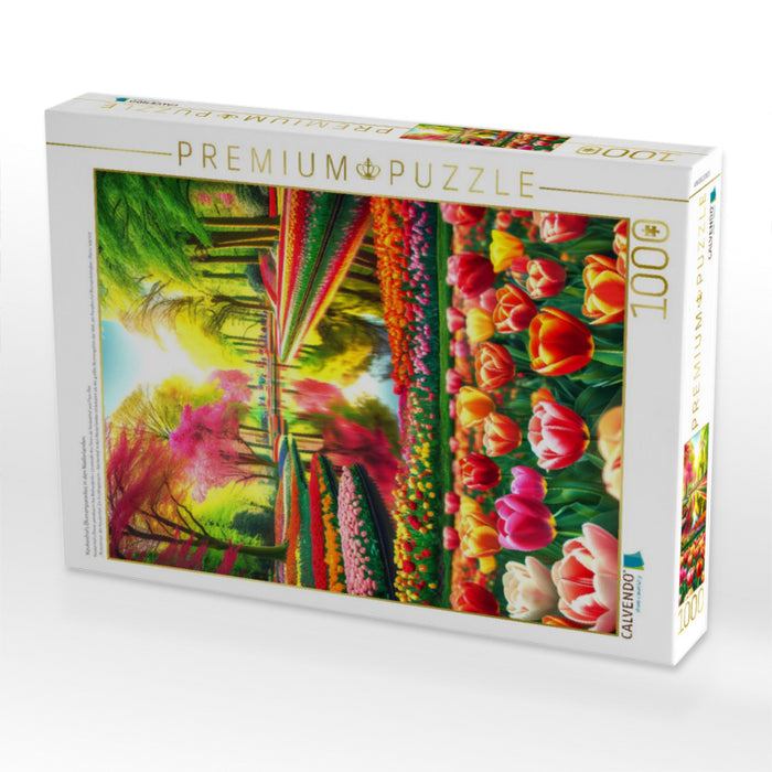Keukenhofs Blumenparadies in den Niederlanden - CALVENDO Foto-Puzzle'