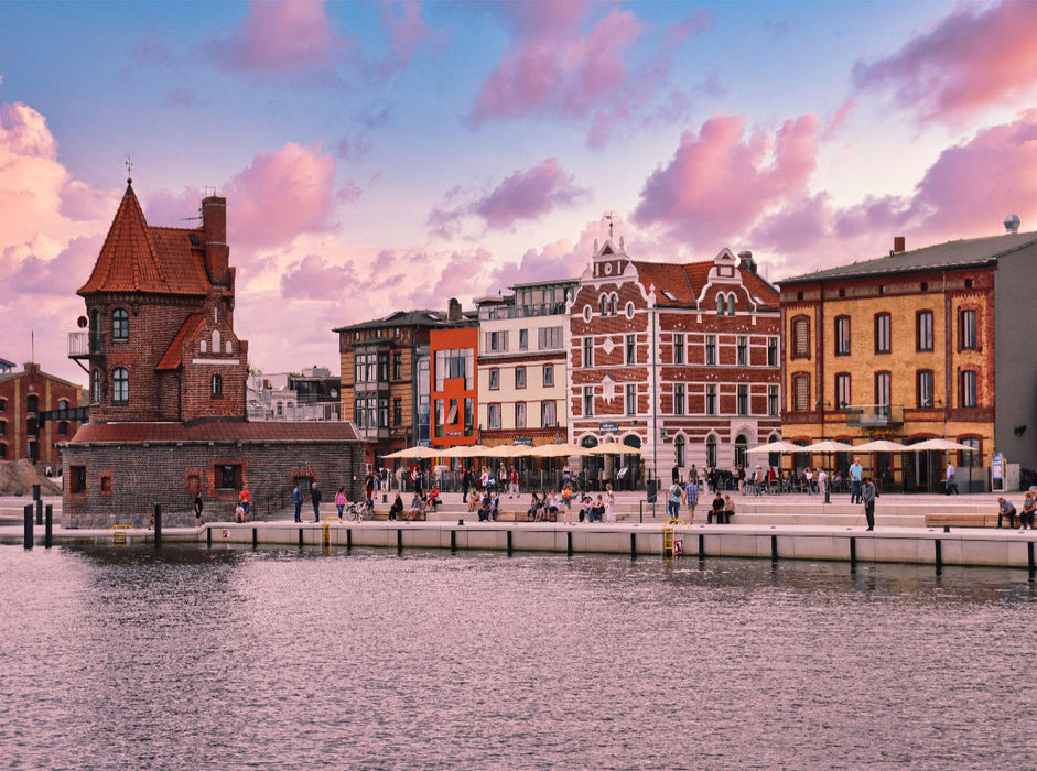 Am Hafen von Stralsund - CALVENDO Foto-Puzzle'