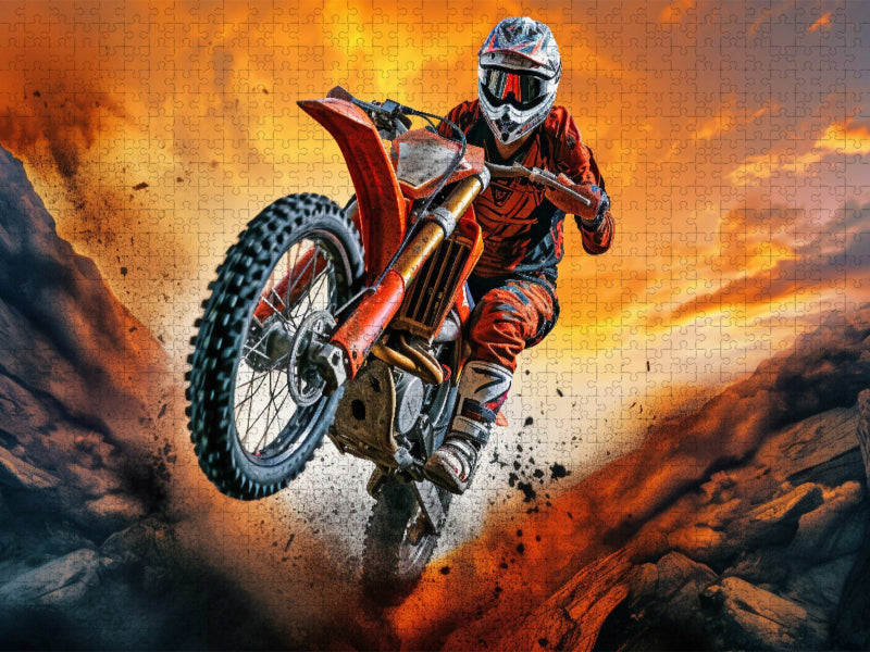 Thunderstrike Moto Tribe - CALVENDO Foto-Puzzle'