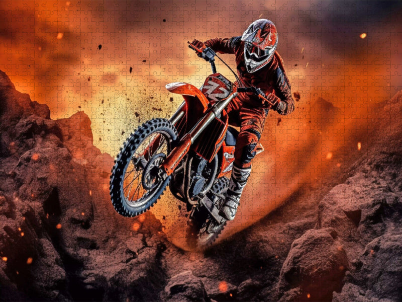 Ein Motiv aus dem Kalender Motorcross Welt - CALVENDO Foto-Puzzle'