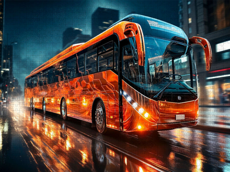 Busse - CALVENDO Foto-Puzzle'