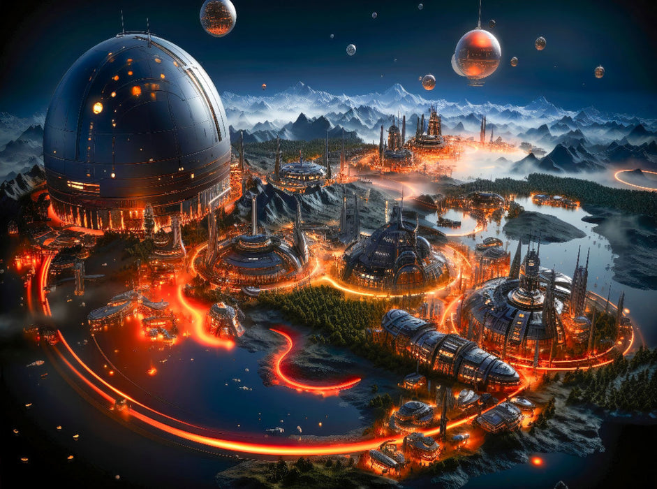 Eine Welt jenseits von kühnsten Träumen - CALVENDO Foto-Puzzle'