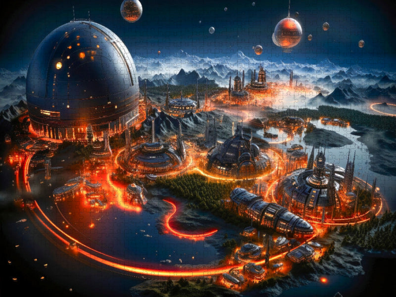 Eine Welt jenseits von kühnsten Träumen - CALVENDO Foto-Puzzle'