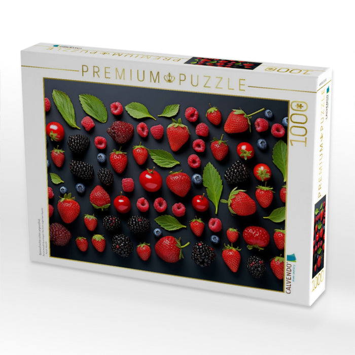 Beerenfrüchte schön angeordnet - CALVENDO Foto-Puzzle'