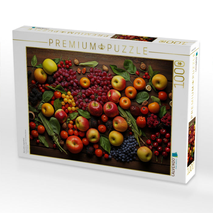 Obst schön angeordnet - CALVENDO Foto-Puzzle'