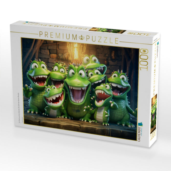 Ein Motiv aus dem Kalender Die Welt der kleinen Monster - CALVENDO Foto-Puzzle'