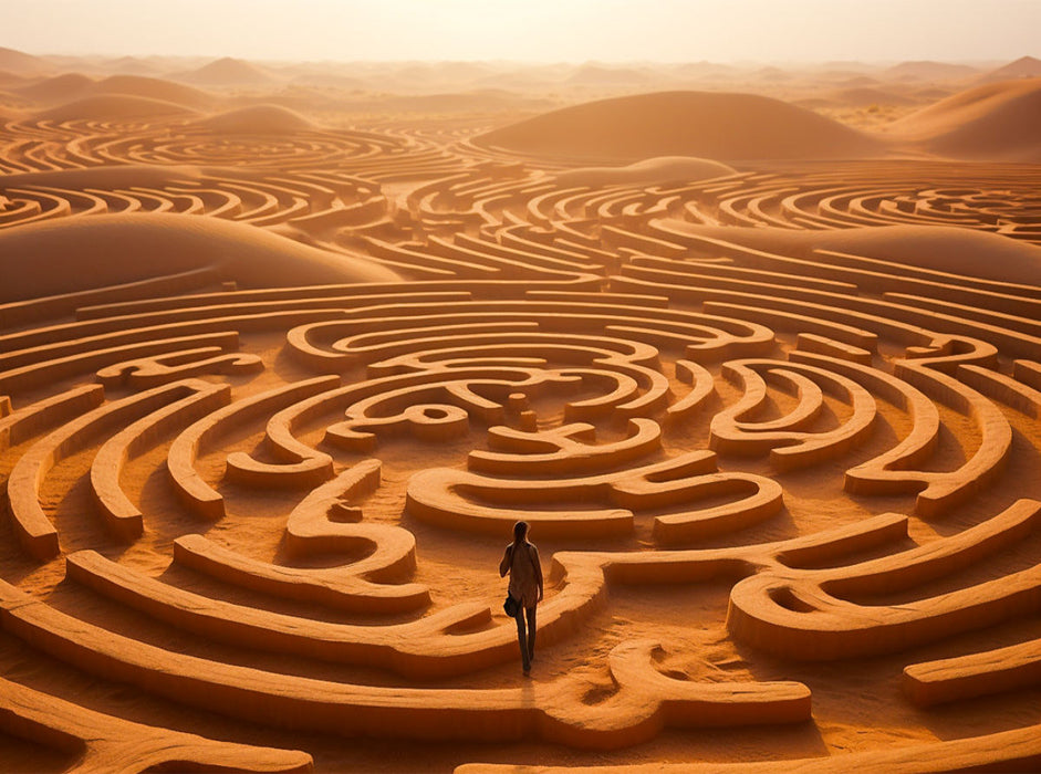 Ein Motiv aus dem Kalender Labyrinth Universum - CALVENDO Foto-Puzzle'