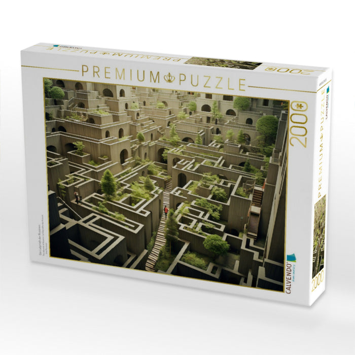 Das Labyrinth der Illusionen - CALVENDO Foto-Puzzle'