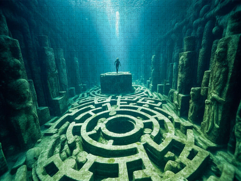 Verlorenes Labyrinth - CALVENDO Foto-Puzzle'