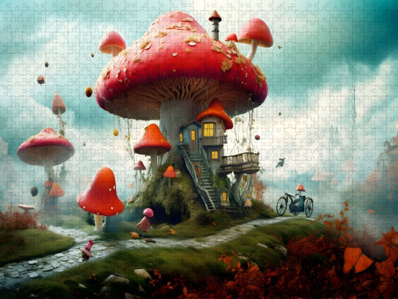 Fliegenpilzfest - CALVENDO Foto-Puzzle'