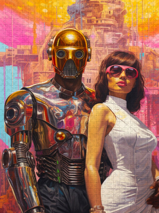 Futuristische Technologie - CALVENDO Foto-Puzzle'