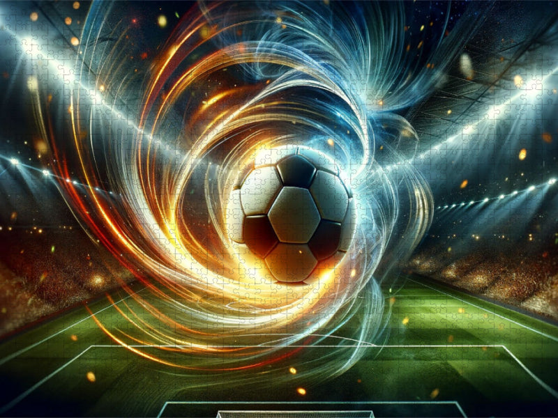 Der Fußball des Schicksals - CALVENDO Foto-Puzzle'