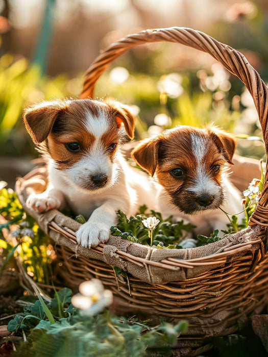 Der Garten ist aber ganz schön groß - CALVENDO Foto-Puzzle'
