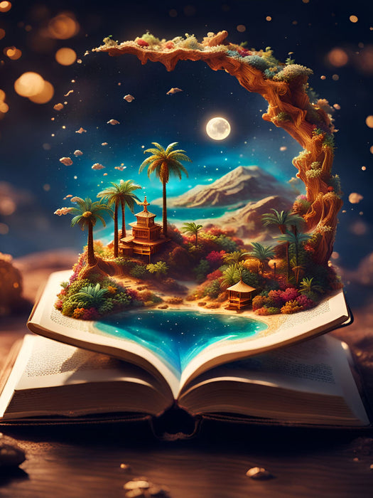 Magie der Bücher - CALVENDO Foto-Puzzle'