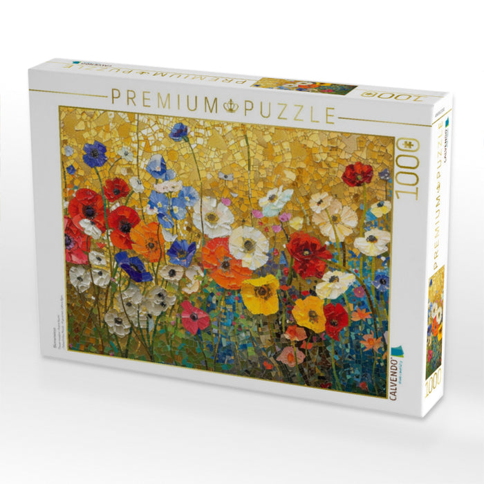 Blumenwiese - CALVENDO Foto-Puzzle'
