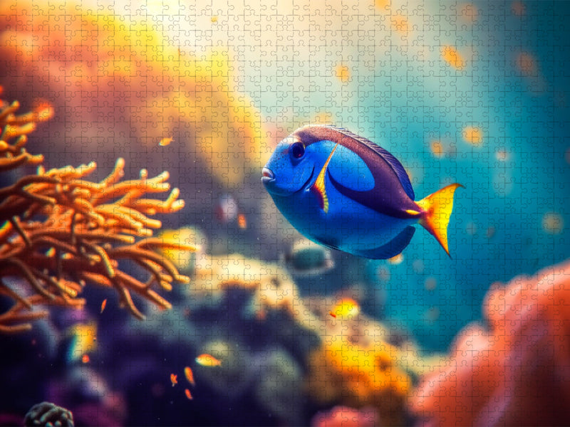 Wenn Wale Geschichten erzählen könnten, würden sie sicherlich von ihren legendären Tauchabenteuern schwärmen - CALVENDO Foto-Puzzle'