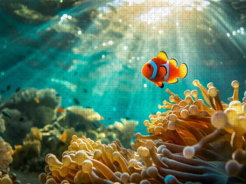 Manche Fische sind so vergesslich, dass sie schon vergessen haben, was sie vergessen haben - CALVENDO Foto-Puzzle'