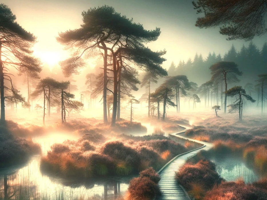 Geheimnisse des Pietzmoors - CALVENDO Foto-Puzzle'