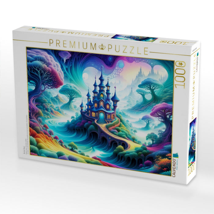 Bunte Oase - CALVENDO Foto-Puzzle'