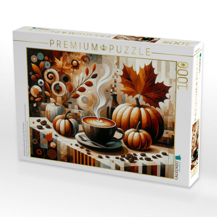 Herbstliches Kaffee-Idyll in malerischer Perfektion - CALVENDO Foto-Puzzle'