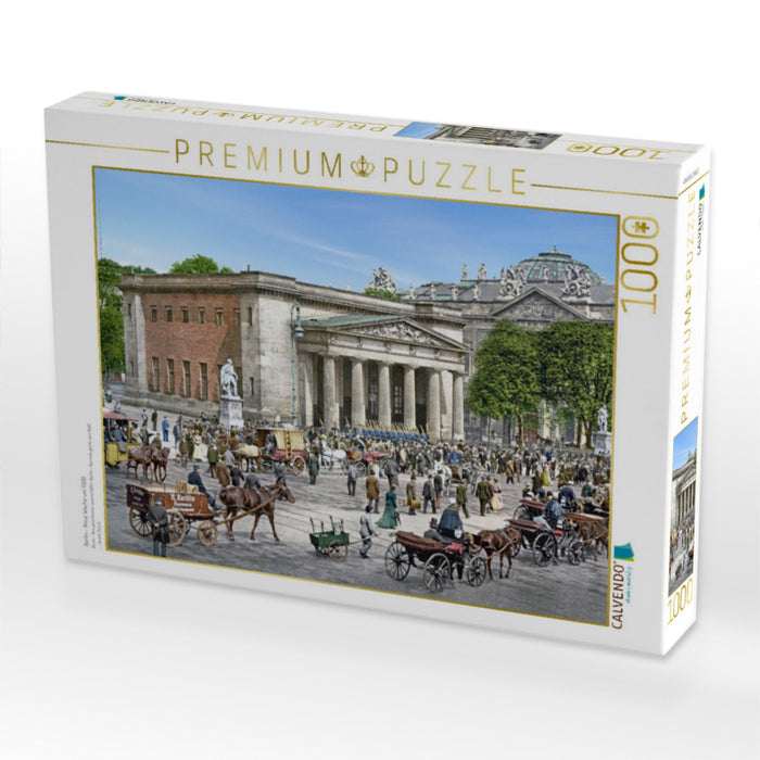 Berlin - Neue Wache um 1900 - CALVENDO Foto-Puzzle'