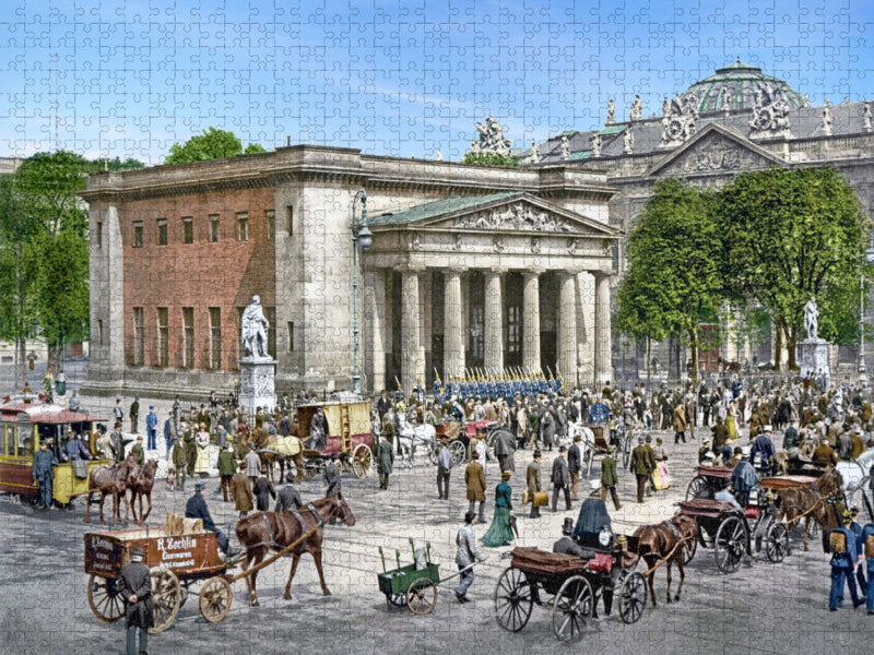 Berlin - Neue Wache um 1900 - CALVENDO Foto-Puzzle'