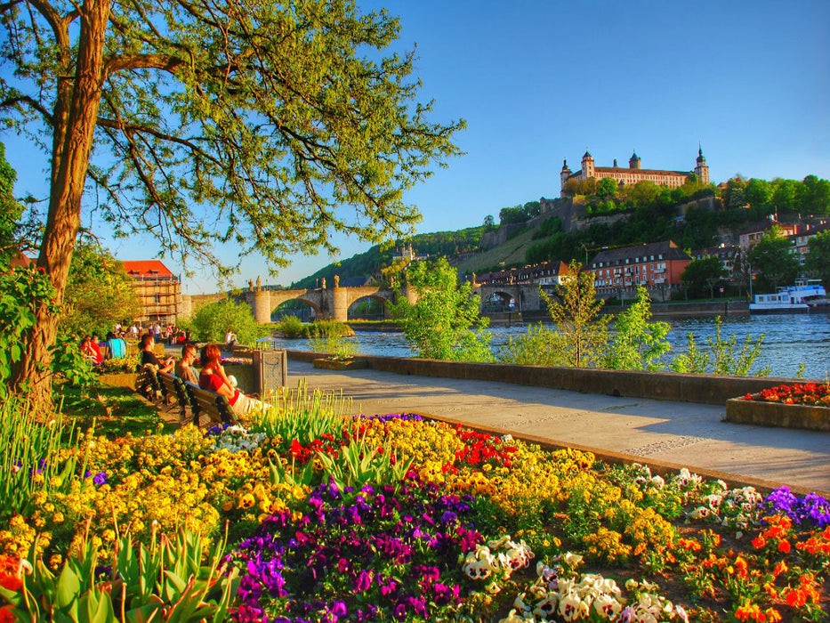 Bayern, Würzburg - CALVENDO Foto-Puzzle'