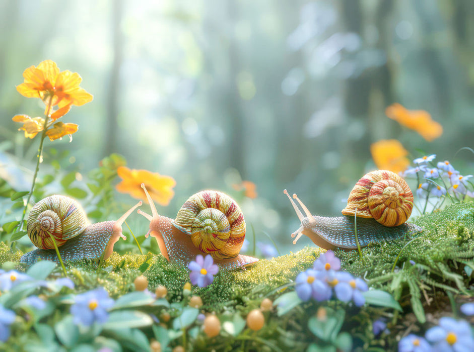Eine Welt voller liebenswerter kleiner Tiere - CALVENDO Foto-Puzzle'