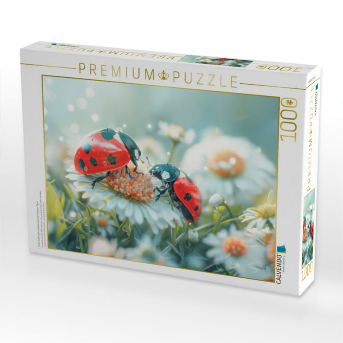 Eine Welt voller liebenswerter kleiner Tiere - CALVENDO Foto-Puzzle'