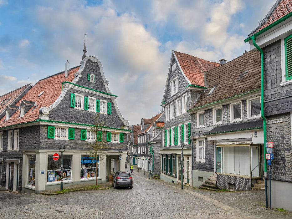 Schwelmer Straße Ecke Wallstraße - CALVENDO Foto-Puzzle'