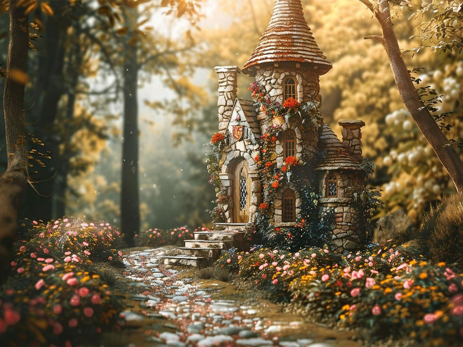 Ein Motiv aus dem Kalender "Das kleine Häuschen im Wald" - CALVENDO Foto-Puzzle'