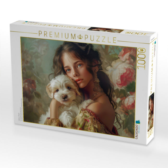 Liebe zu Tieren - CALVENDO Foto-Puzzle'