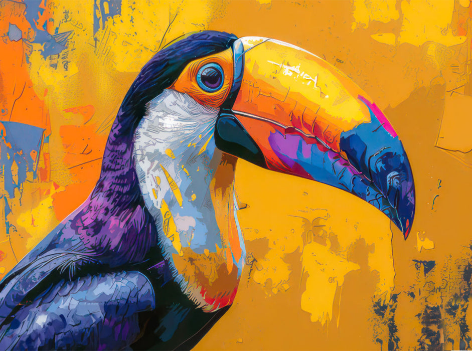 Tiere im Pop-Art-Kleid - CALVENDO Foto-Puzzle'