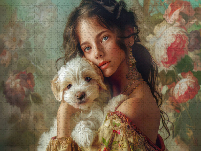 Liebe zu Tieren - CALVENDO Foto-Puzzle'