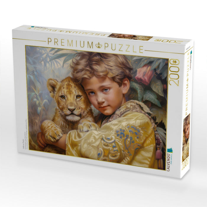 Liebe zu Tieren - CALVENDO Foto-Puzzle'