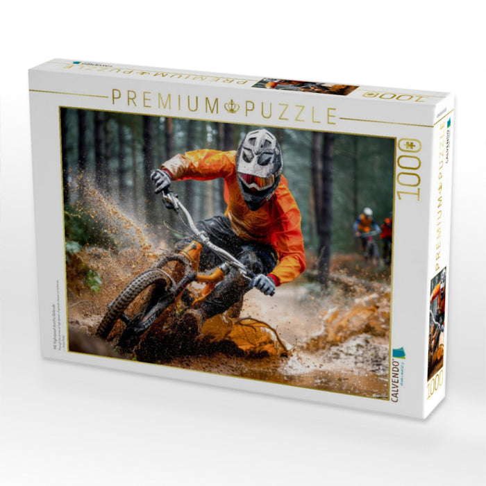 Mit Highspeed durchs Gelände - CALVENDO Foto-Puzzle'